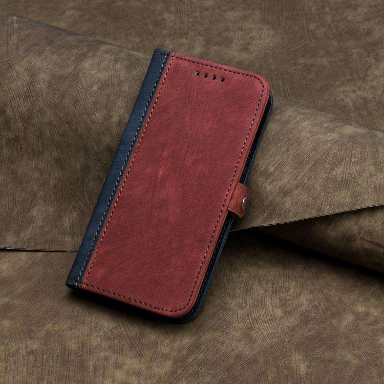 For Motorola Edge 60 Fusion / Edge 5G 2025 Side Buckle Double Fold Hand Strap Leather Phone Case(...