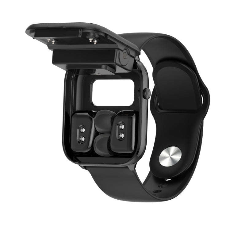 X8S 1.8 inch Screen 2 in 1 TWS Earphone Smart Watch, Support Bluetooth Call / Heart Rate / Blood ...