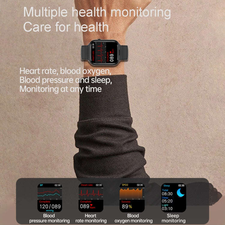 X8S 1.8 inch Screen 2 in 1 TWS Earphone Smart Watch, Support Bluetooth Call / Heart Rate / Blood ...