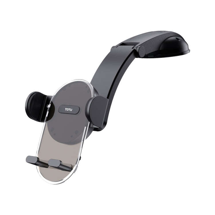TOTU DCTS-019 Ming Series Car Holder, Stick and Extend Version(Translucent Black)