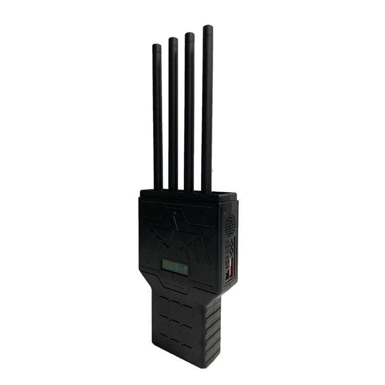 JAX-121P-4 30W Handheld Remote Control Signal Jammer(Black)