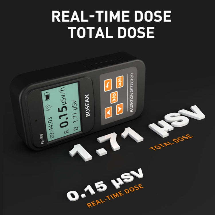 FS-600 Household Nuclear Radiation Detector Glass Geiger Counter