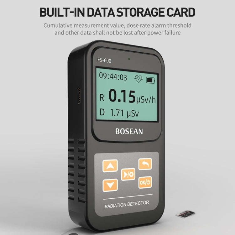 FS-600 Household Nuclear Radiation Detector Glass Geiger Counter