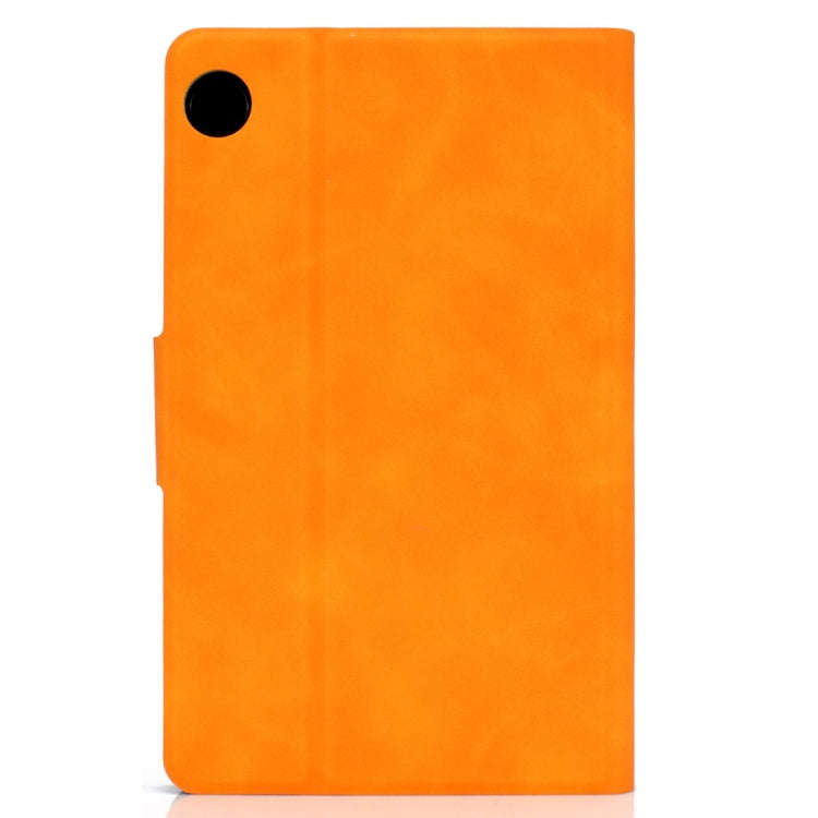 For Huawei MatePad T8 Cowhide Texture Horizontal Flip Leather Case with Holder & Card Slots & Sle...