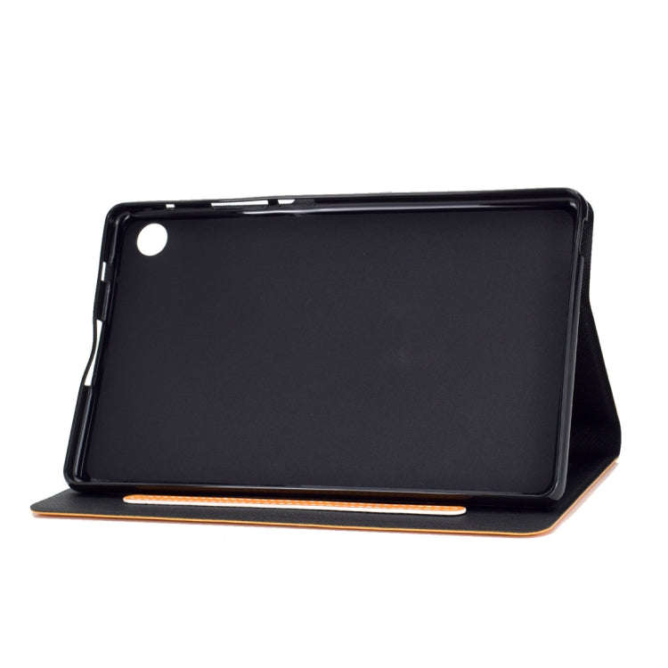 For Huawei MatePad T8 Cowhide Texture Horizontal Flip Leather Case with Holder & Card Slots & Sle...