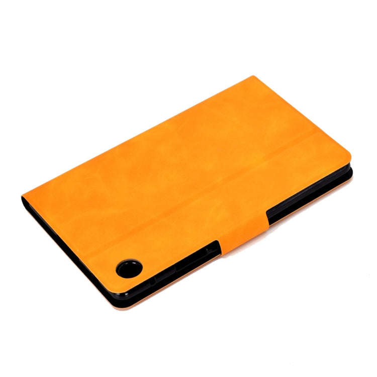 For Huawei MatePad T8 Cowhide Texture Horizontal Flip Leather Case with Holder & Card Slots & Sle...