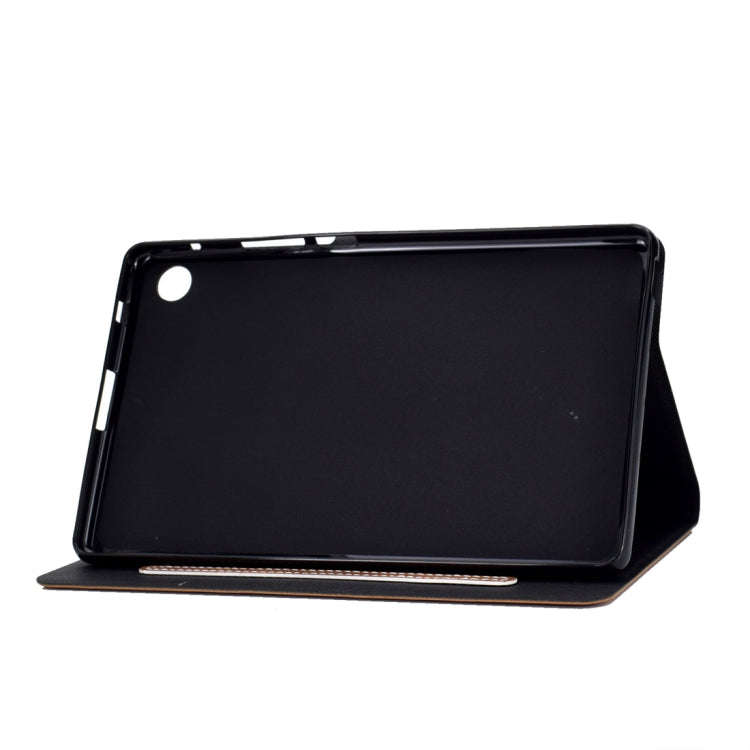 For Huawei MatePad T8 Cowhide Texture Horizontal Flip Leather Case with Holder & Card Slots & Sle...