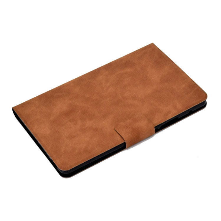 For Huawei MatePad T8 Cowhide Texture Horizontal Flip Leather Case with Holder & Card Slots & Sle...