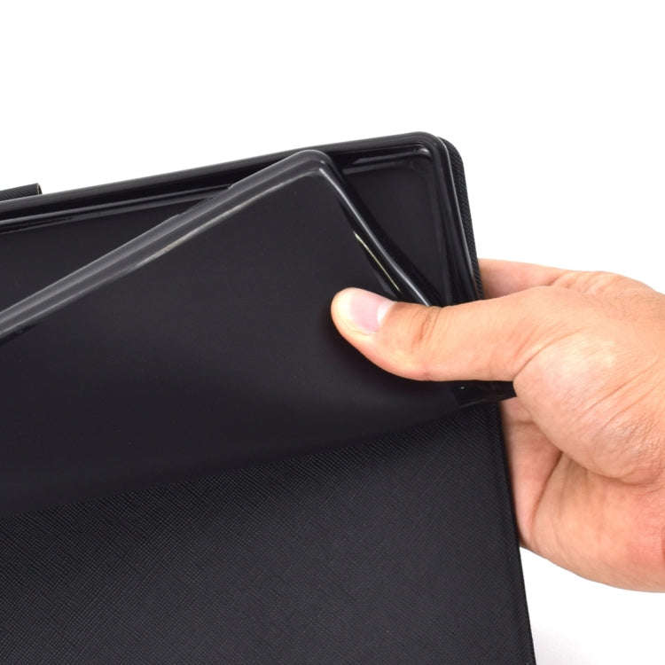 For Huawei MatePad T8 Cowhide Texture Horizontal Flip Leather Case with Holder & Card Slots & Sle...