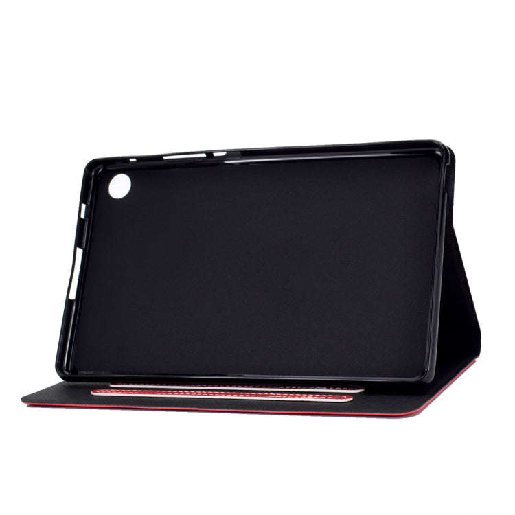 For Huawei MatePad T8 Cowhide Texture Horizontal Flip Leather Case with Holder & Card Slots & Sle...