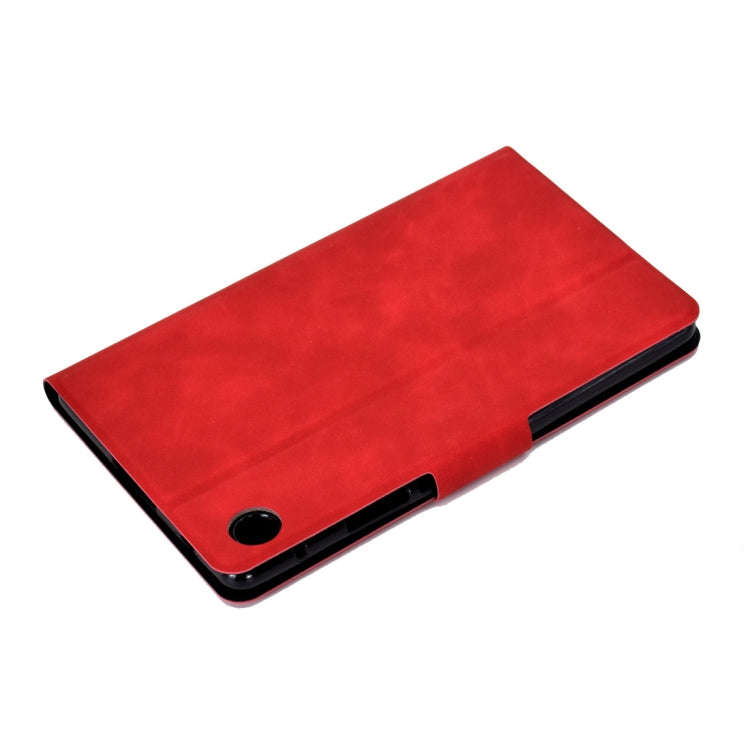 For Huawei MatePad T8 Cowhide Texture Horizontal Flip Leather Case with Holder & Card Slots & Sle...