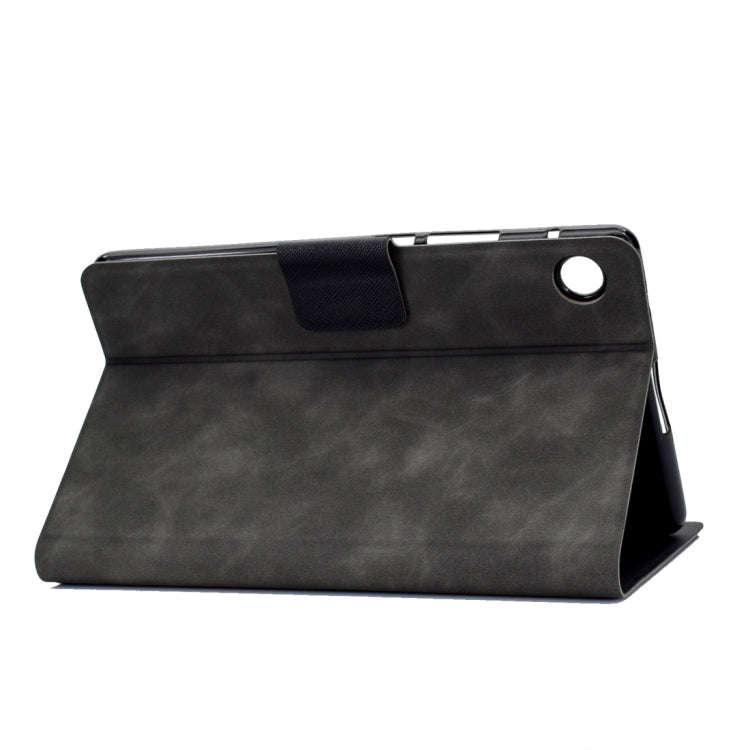 For Huawei MatePad T8 Cowhide Texture Horizontal Flip Leather Case with Holder & Card Slots & Sle...
