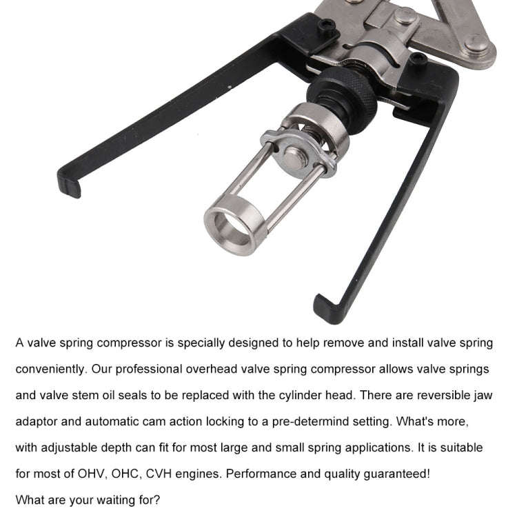 MB-CP007 Valve Spring Remover Compressor Stem Engine Seal Keeper Tool Motorcycle Accessories