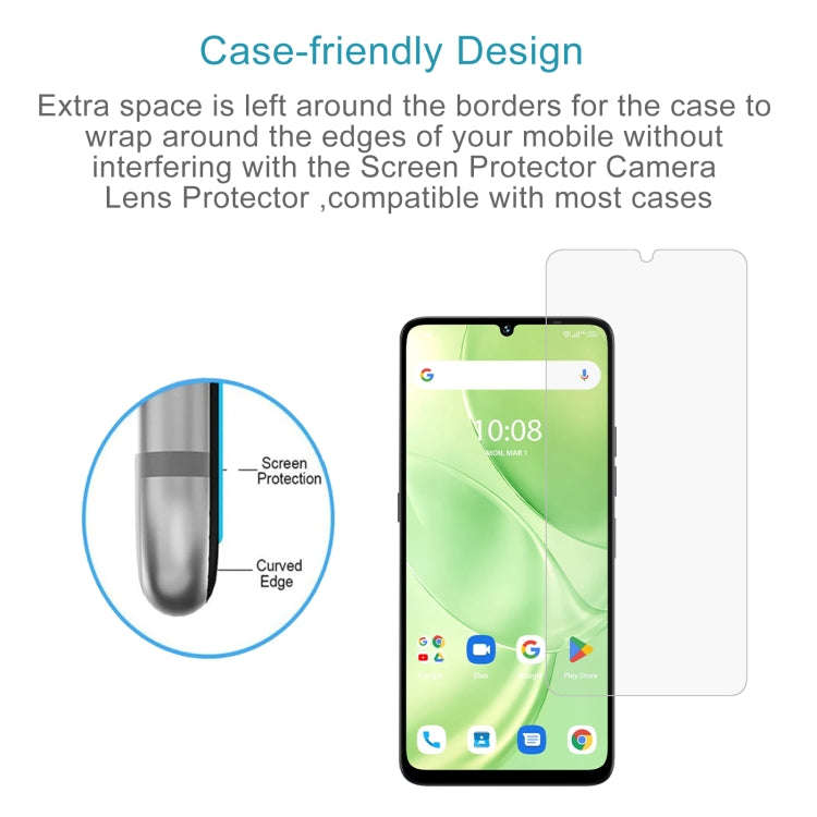 For Umidigi G9 5G 50pcs 0.26mm 9H 2.5D Tempered Glass Film