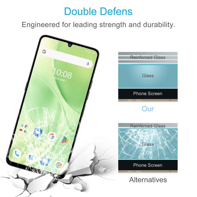 For Umidigi G9 5G 50pcs 0.26mm 9H 2.5D Tempered Glass Film