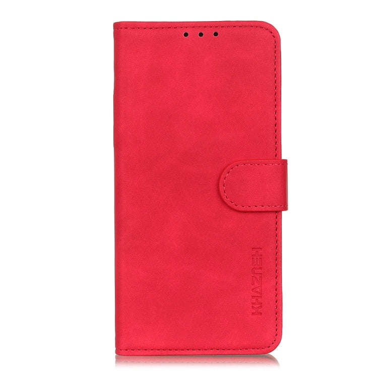 For Sony Xperia 5 VI KHAZNEH Retro Texture Horizontal Flip Leather Phone Case(Red)