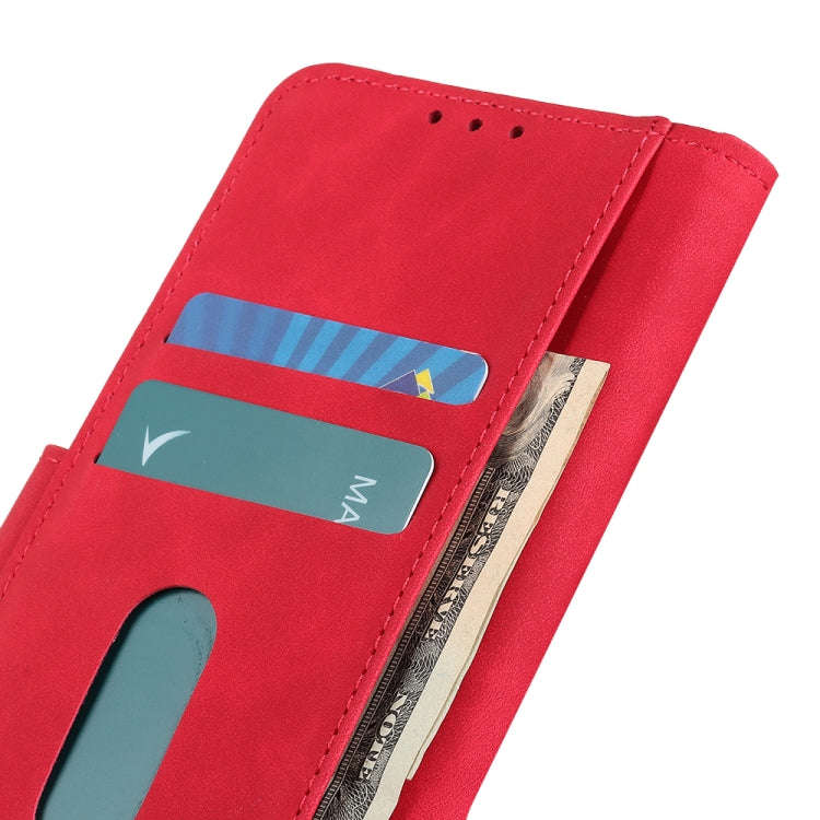 For Sony Xperia 5 VI KHAZNEH Retro Texture Horizontal Flip Leather Phone Case(Red)