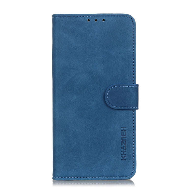 For Sony Xperia 5 VI KHAZNEH Retro Texture Horizontal Flip Leather Phone Case(Blue)