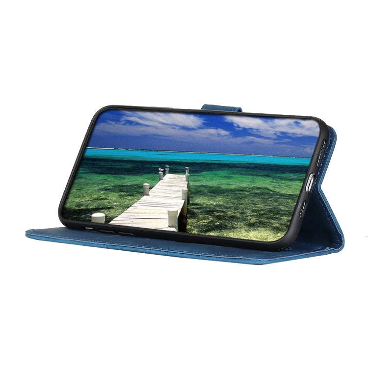 For Sony Xperia 5 VI KHAZNEH Retro Texture Horizontal Flip Leather Phone Case(Blue)