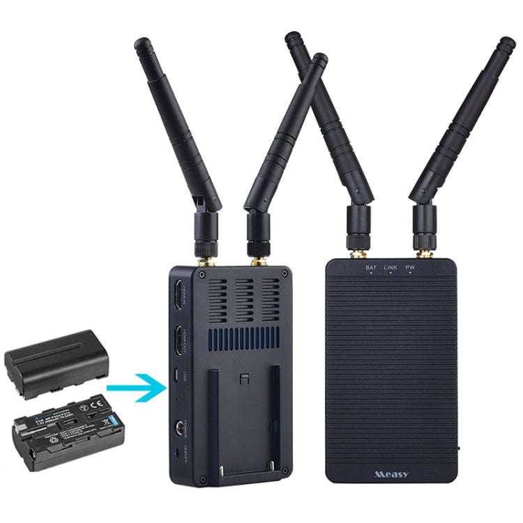 Measy T1 4K HDMI 2.0 Wireless Audio Video Transmitter Receiver Extender Transmission System, Tran...