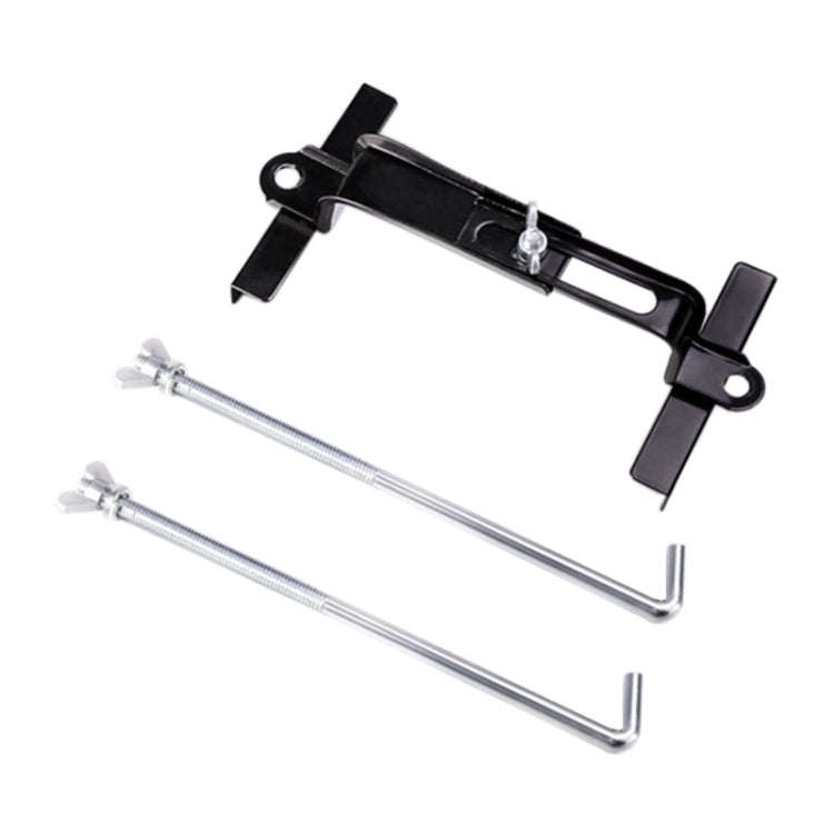 Car Universal Battery Bracket Adjustable Battery Fixed Iron Holder, Size:19cm