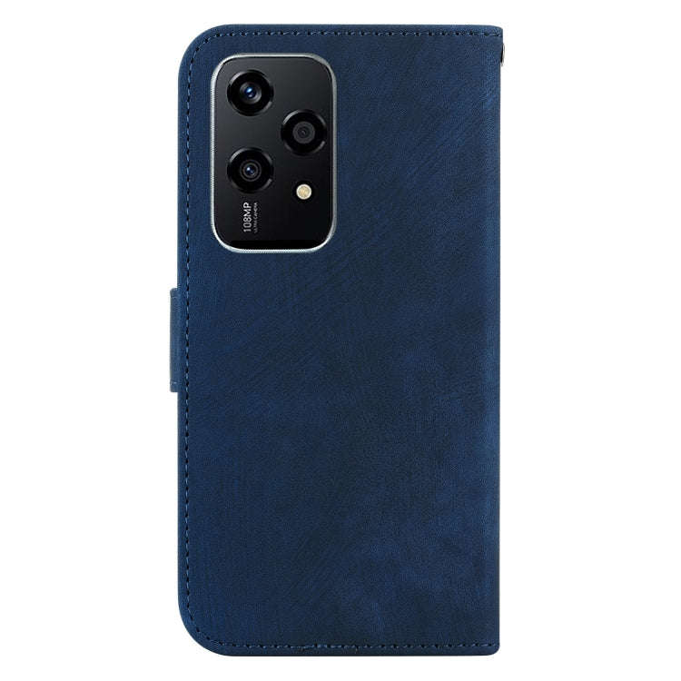 For Honor 200 Lite Global Little Tiger Embossed Leather Phone Case(Dark Blue)