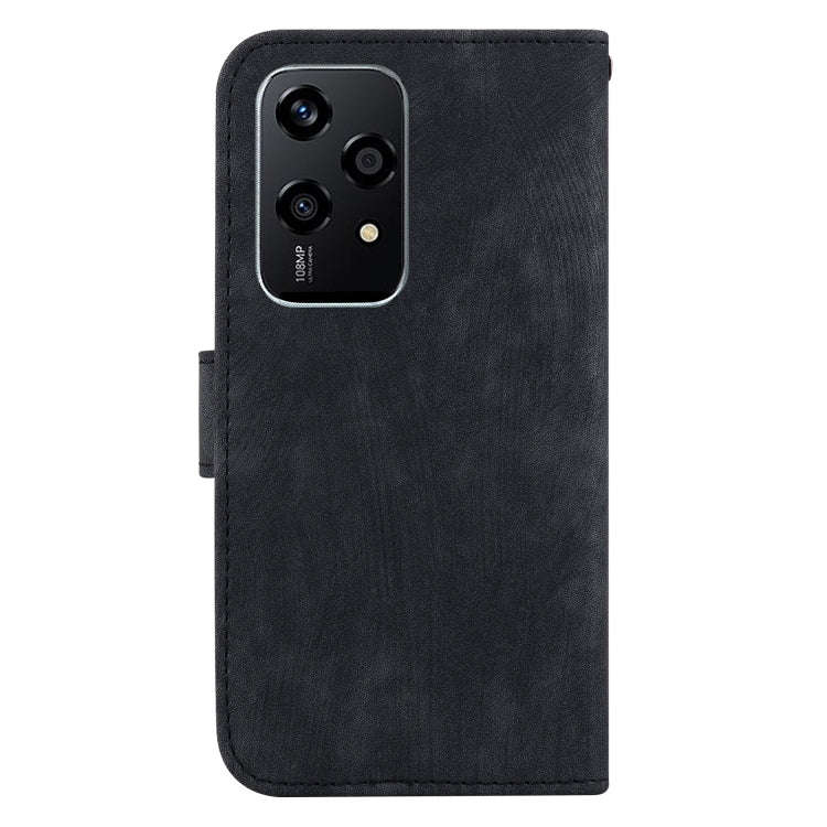 For Honor 200 Lite Global Little Tiger Embossed Leather Phone Case(Black)