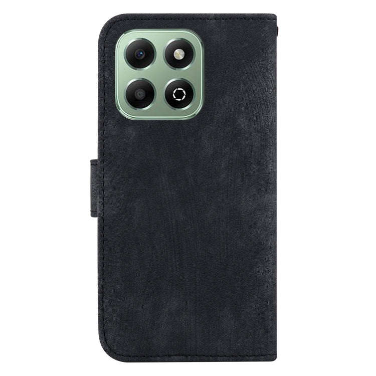 For Honor X6b Little Tiger Embossed Leather Phone Case(Black)