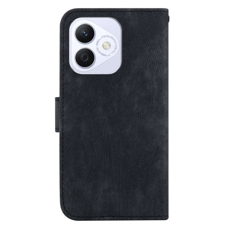 For Honor X60i Little Tiger Embossed Leather Phone Case(Black)