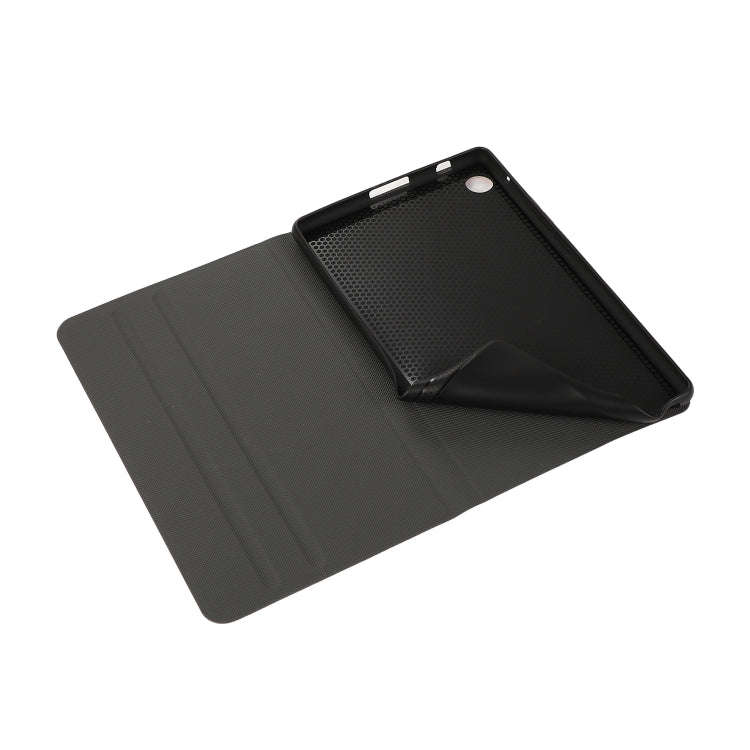 For Huawei MatePad T8 / C3 8 inch Voltage Elastic Texture Horizontal Flip Leather Case with Holde...