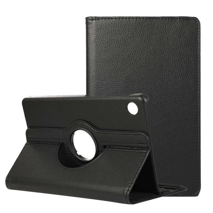 For Huawei MatePad T8 / C3 8 inch Litchi Texture Horizontal Flip 360 Degrees Rotation Leather Cas...