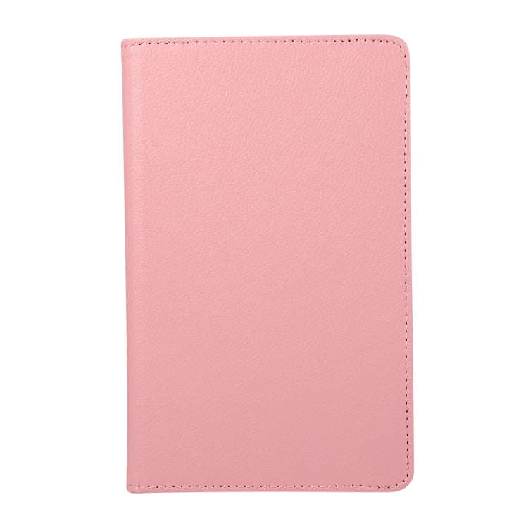 For Huawei MatePad T8 / C3 8 inch Litchi Texture Horizontal Flip 360 Degrees Rotation Leather Cas...