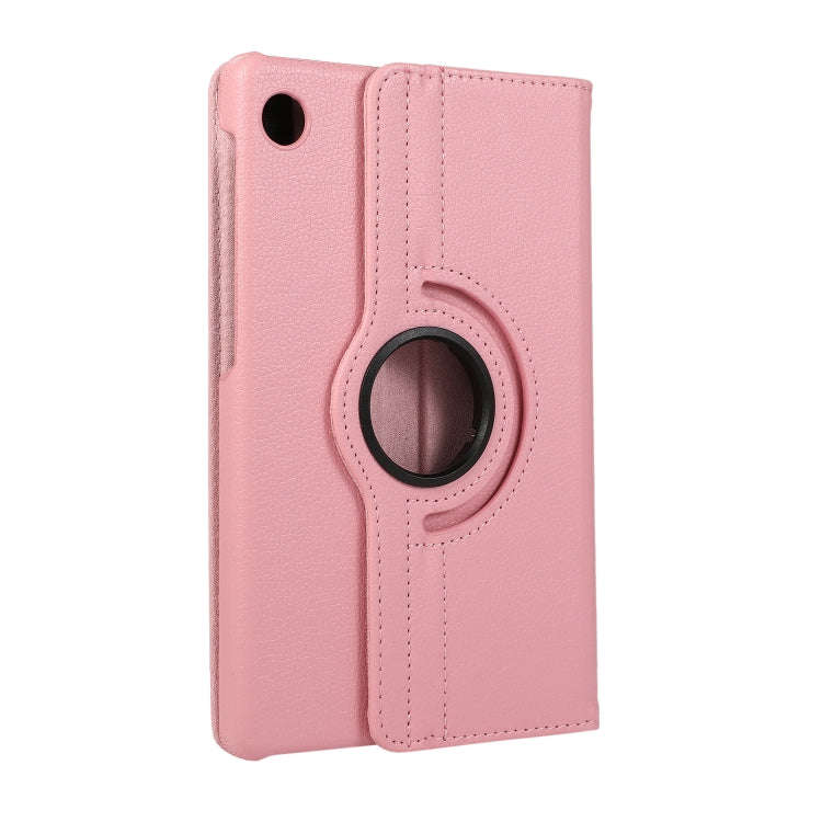 For Huawei MatePad T8 / C3 8 inch Litchi Texture Horizontal Flip 360 Degrees Rotation Leather Cas...