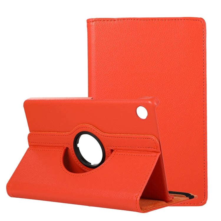 For Huawei MatePad T8 / C3 8 inch Litchi Texture Horizontal Flip 360 Degrees Rotation Leather Cas...
