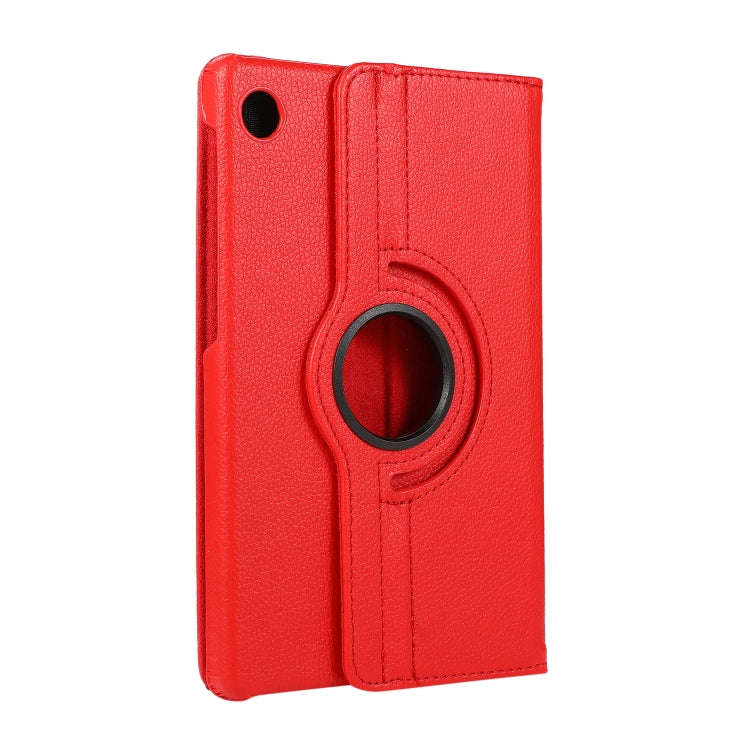 For Huawei MatePad T8 / C3 8 inch Litchi Texture Horizontal Flip 360 Degrees Rotation Leather Cas...