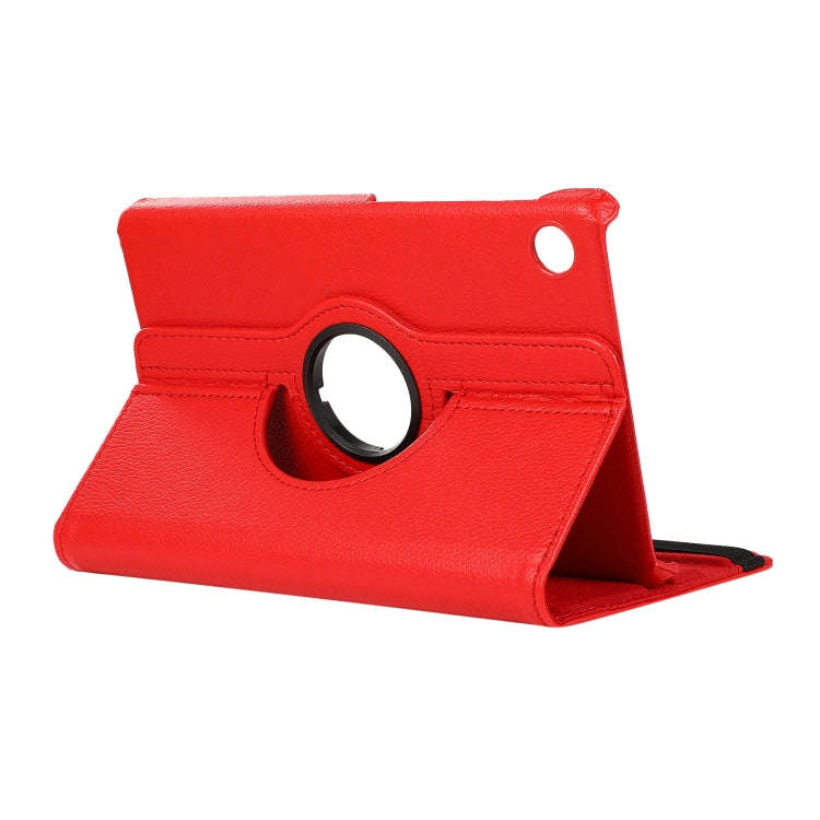 For Huawei MatePad T8 / C3 8 inch Litchi Texture Horizontal Flip 360 Degrees Rotation Leather Cas...