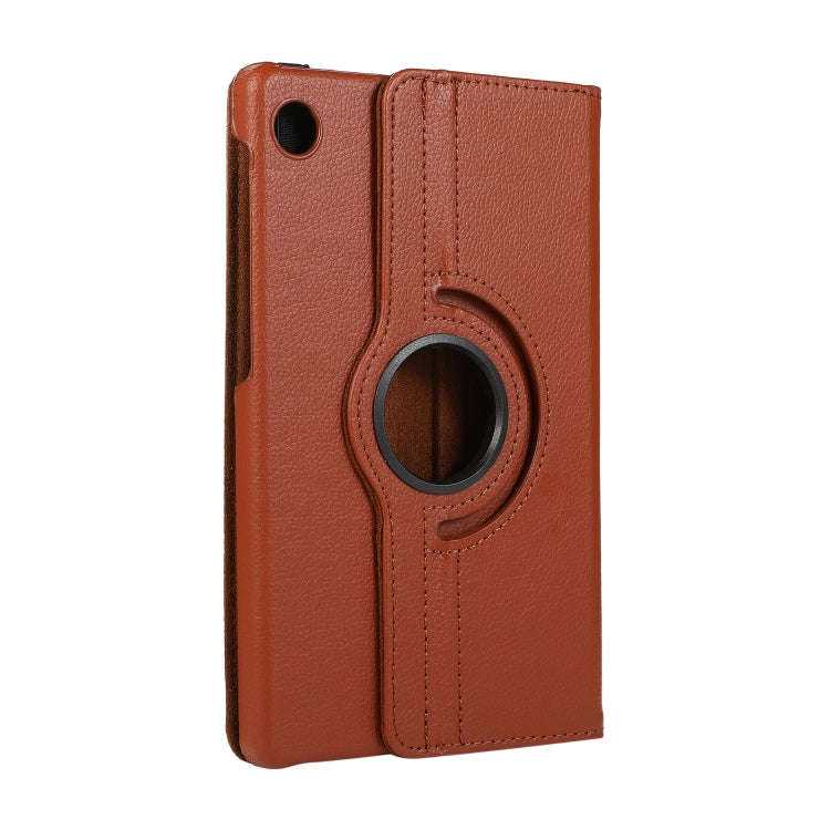 For Huawei MatePad T8 / C3 8 inch Litchi Texture Horizontal Flip 360 Degrees Rotation Leather Cas...