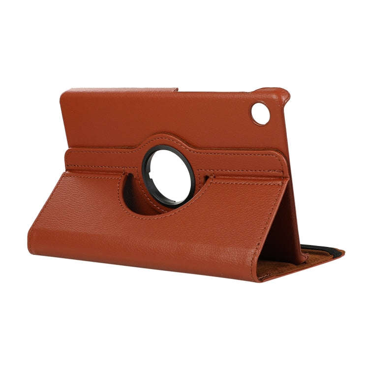 For Huawei MatePad T8 / C3 8 inch Litchi Texture Horizontal Flip 360 Degrees Rotation Leather Cas...