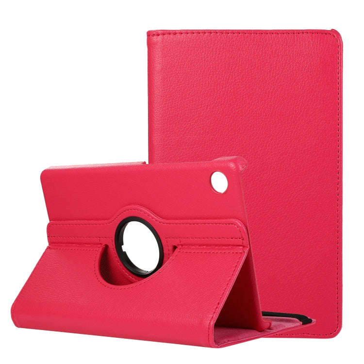 For Huawei MatePad T8 / C3 8 inch Litchi Texture Horizontal Flip 360 Degrees Rotation Leather Cas...