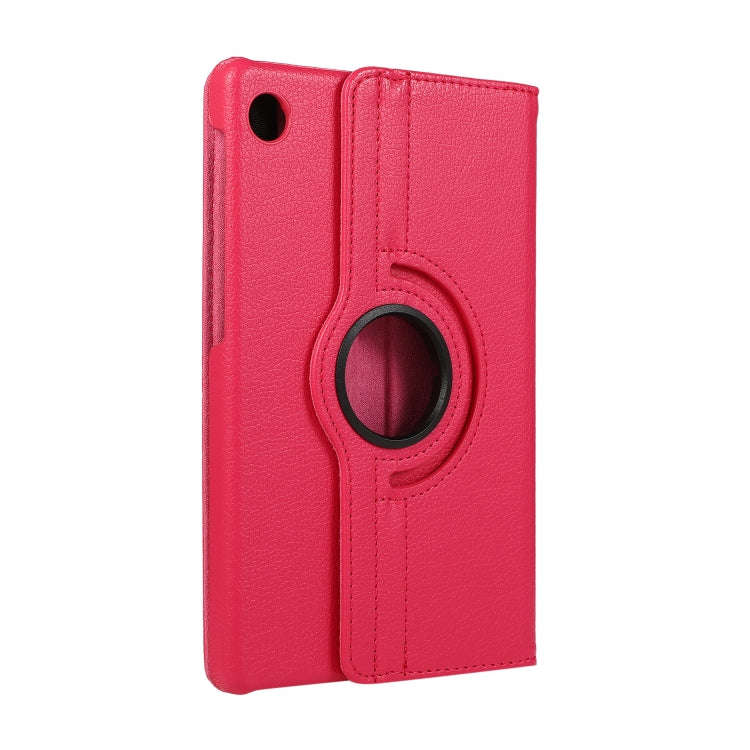 For Huawei MatePad T8 / C3 8 inch Litchi Texture Horizontal Flip 360 Degrees Rotation Leather Cas...