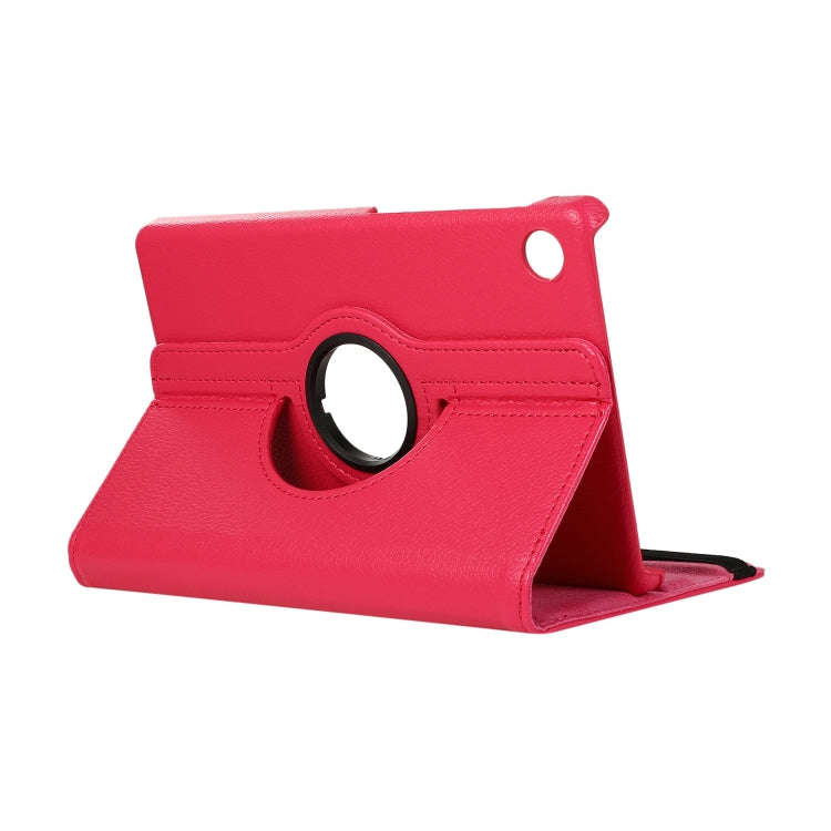 For Huawei MatePad T8 / C3 8 inch Litchi Texture Horizontal Flip 360 Degrees Rotation Leather Cas...