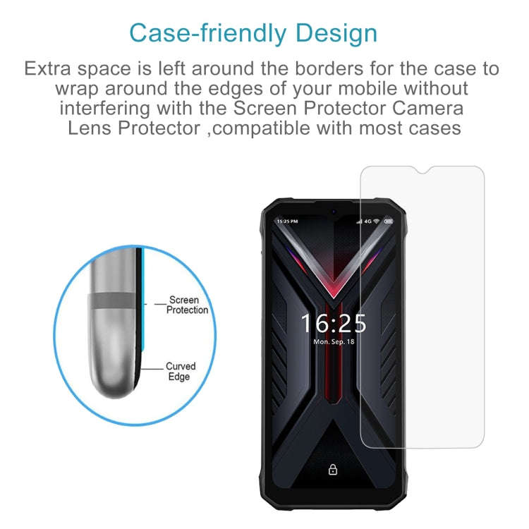 For HOTWAV T7 Pro 50pcs 0.26mm 9H 2.5D Tempered Glass Film