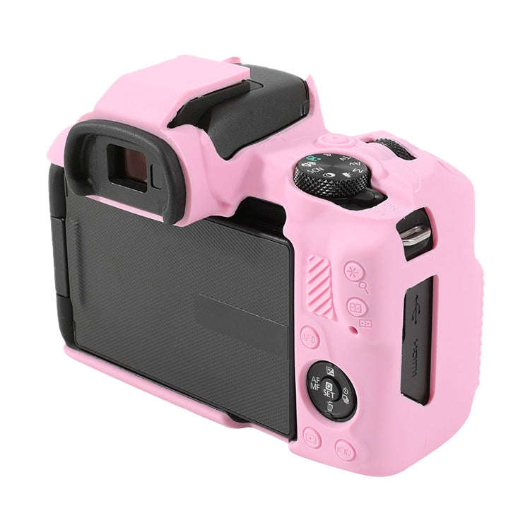 For Canon EOS R50 Soft Silicone Protective Case(Pink)