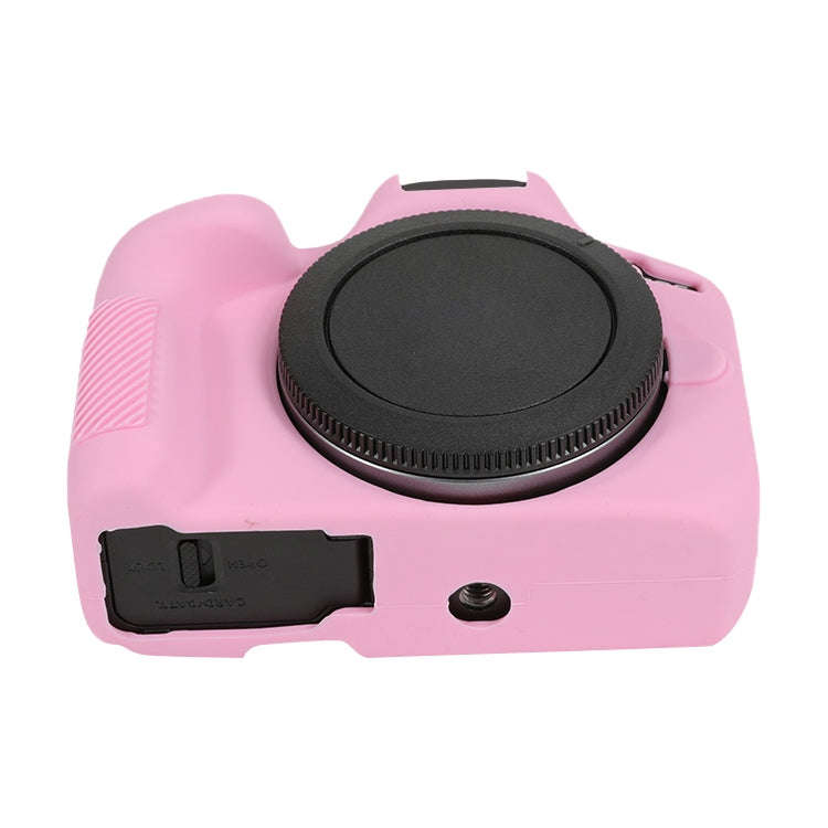 For Canon EOS R50 Soft Silicone Protective Case(Pink)