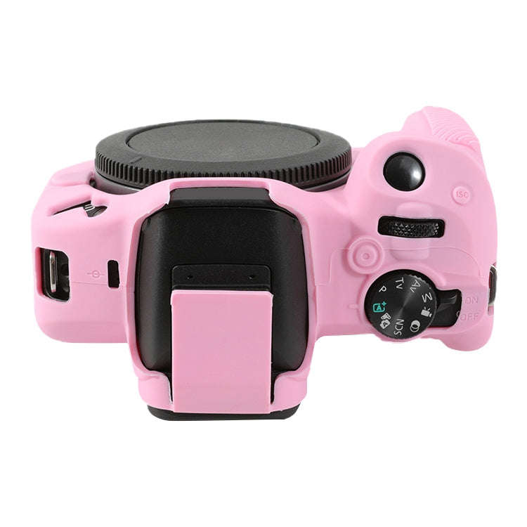 For Canon EOS R50 Soft Silicone Protective Case(Pink)