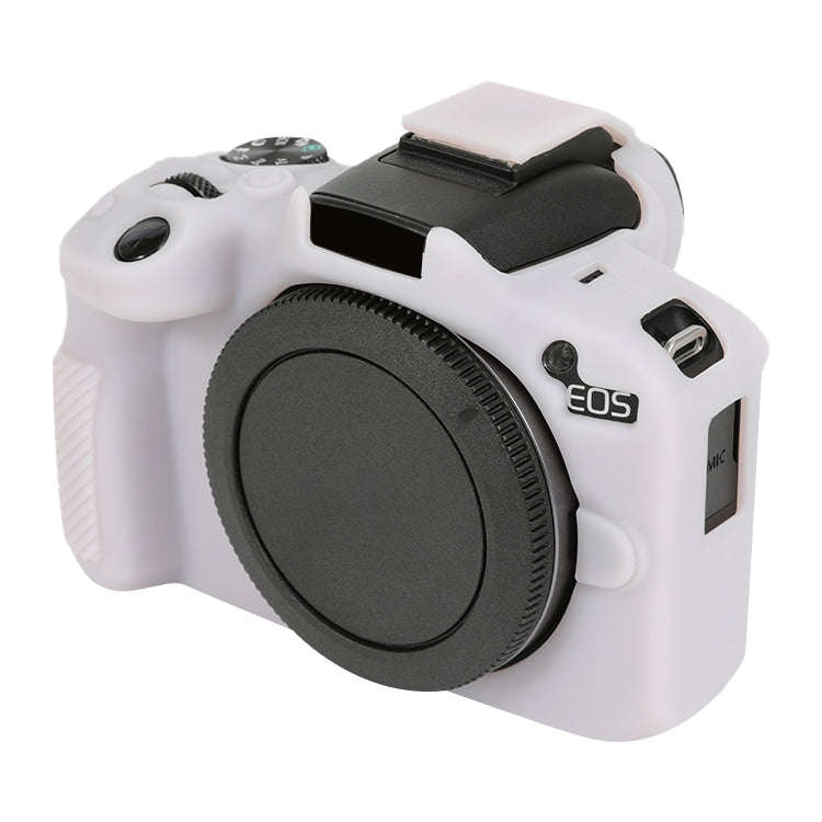 For Canon EOS R50 Soft Silicone Protective Case(Jello Pink)