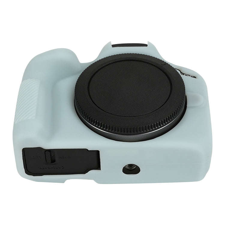 For Canon EOS R50 Soft Silicone Protective Case(Jello Green)