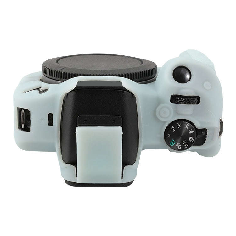 For Canon EOS R50 Soft Silicone Protective Case(Jello Green)