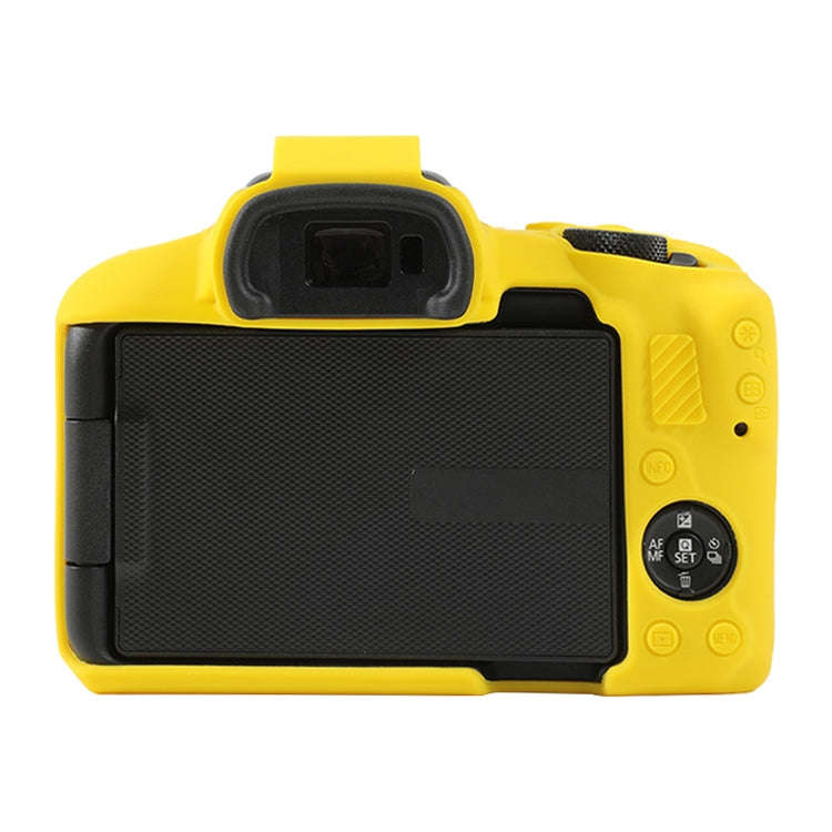 For Canon EOS R50 Soft Silicone Protective Case(Yellow)