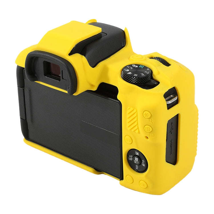 For Canon EOS R50 Soft Silicone Protective Case(Yellow)